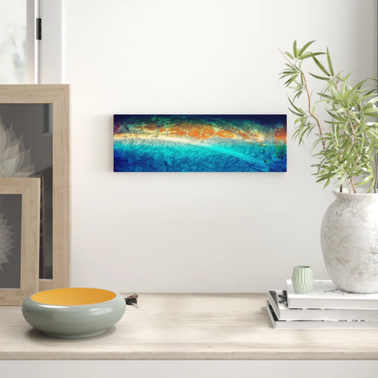 Enigma Panorama Abstract 965 Graphic Art Print on Canvas