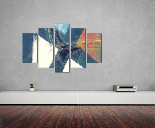 Enigma Abstract 975 Graphic Art Print Multi-Piece Image on Canvas