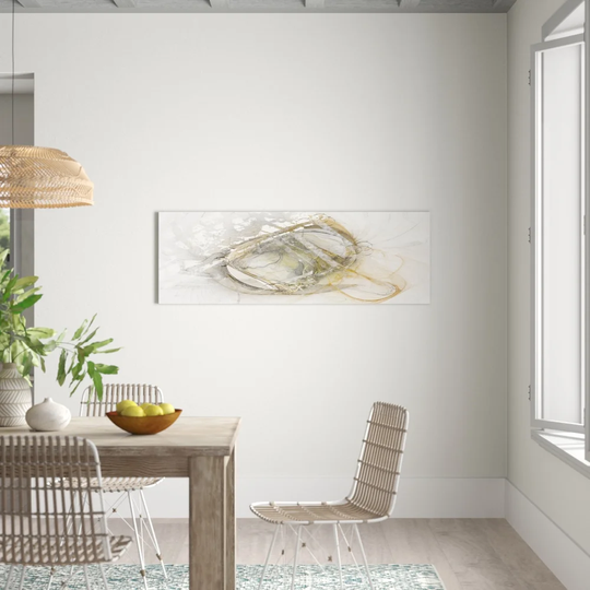 Panorama Abstract 771 Graphic Art Print on Canvas
