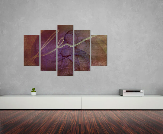 Enigma Scultpure Abstract 1109 Graphic Art Print Multi-Piece Image on Canvas