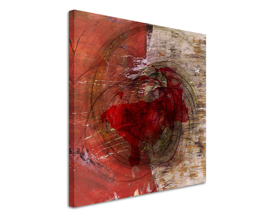 Enigma Abstract 1319 Graphic Art Print On Canvas