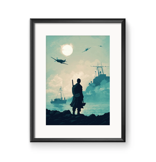 Dunkirk - Second World War Poster Ww2 Print