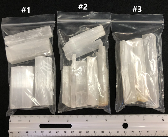 Selenite | Bags Of Small Sticks - Lot #2