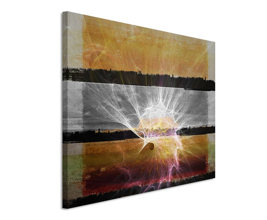 Enigma Abstract 1280 Graphic Art Print on Canvas