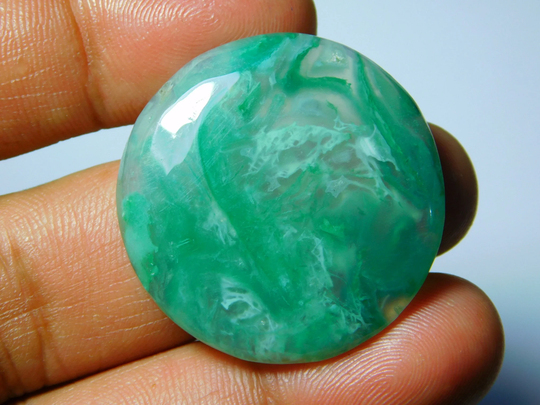 Top Quality Mtorolite Cabochons, 100% Natural Gemstone, Mtorolite Loose Gemstone Semi Precious 48Cts.(33x33mm