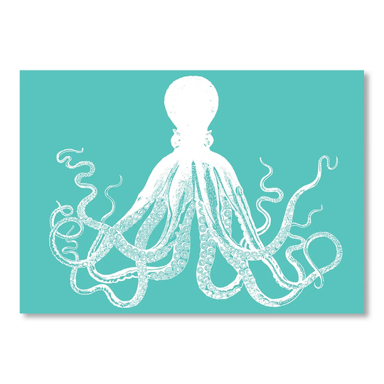Octopus - Unframed Graphic Art Print on Paper