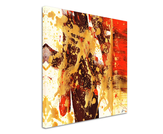 Enigma Abstract 538 Graphic Art Print on Canvas