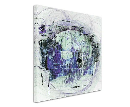 Enigma 1436 Abstract Graphic Art Print on Canvas