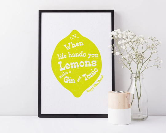 Gin & Tonic Print