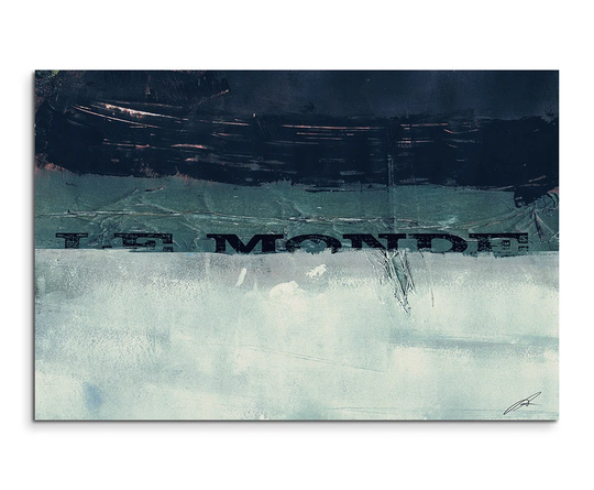 Enigma 865 Abstract Graphic Art Print on Canvas