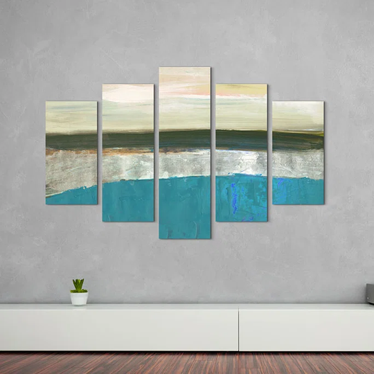 Enigma Abstract 651 Graphic Art Print Multi-Piece Image on Canvas