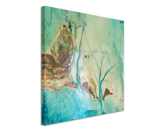 Enigma Abstract 543 Graphic Art Print on Canvas