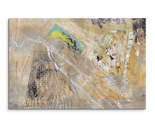 Enigma Abstract 596 Graphic Art Print on Canvas