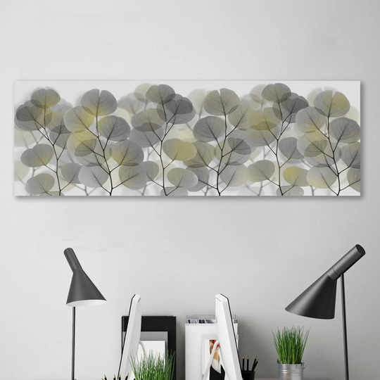 Thru the Brush - Wrapped Canvas Panoramic Graphic Art Print