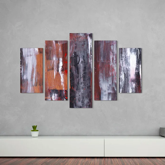 Enigma Abstract 904 Graphic Art Print Multi-Piece Image on Canvas
