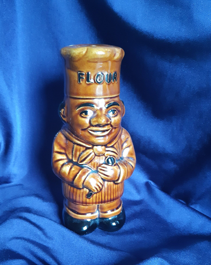 Flour Sifter, Shaker, Price Kensington Retro Decor, Kitchen, Kitsch Ceramic, Baker, Chef, Kitchen Vintage Gift