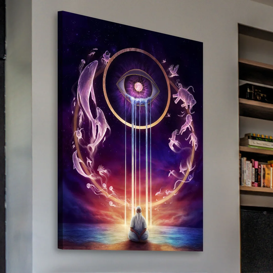 The Circle of Life by Jonas Jödicke - Wrapped Canvas Graphic Art Print
