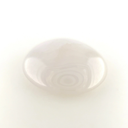 6.90Ct Gia Certified White Jadeite Jade