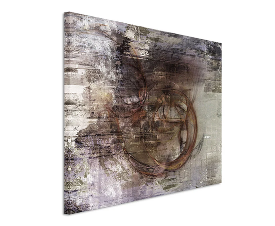 Enigma Abstract 1366 Graphic Art Print on Canvas