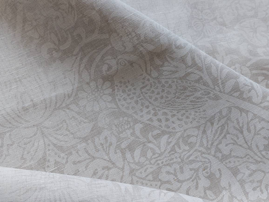 Morris & Co Pure Strawberry Thief Linen Fabric - William Designs-William Fabric