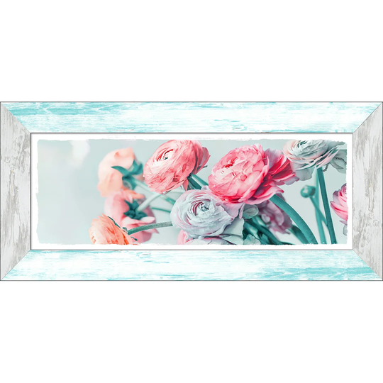'Colourful Ranunculus' Framed Graphic Art Print