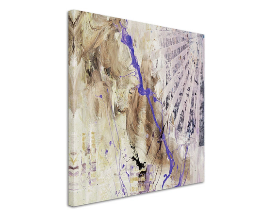 Enigma 848 Abstract Graphic Art Print on Canvas