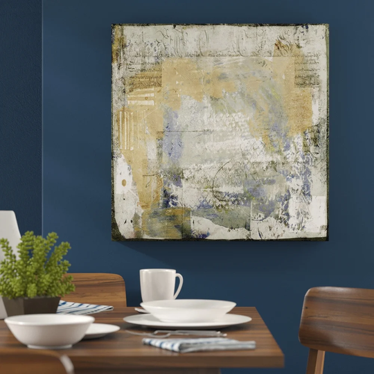 Abstract 955 Graphic Art Print on Wrapped Canvas