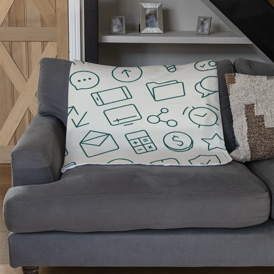 Collier Outline Icons Designer Blanket