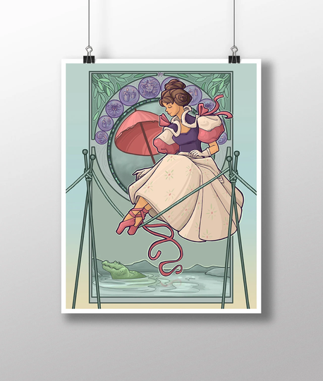 Mansion Nouveau - Medium Print | Item 03-727-Bb