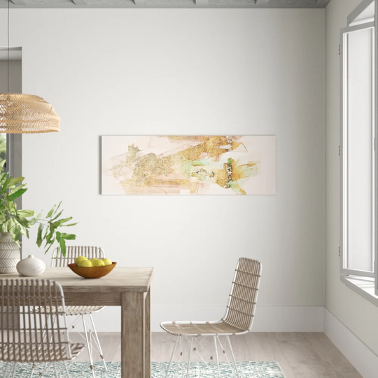 Enigma Panorama Abstract 195 Graphic Art Print on Canvas