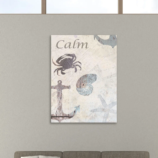 Coastal Calm by Kimberly Allen - Wrapped Canvas Graphic Art Print
