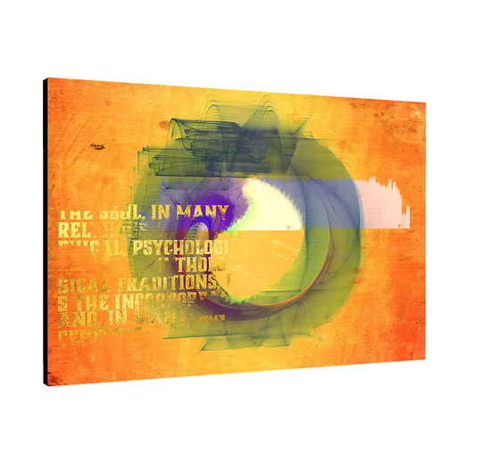 Enigma Abstract 117 Graphic Art Print on Canvas