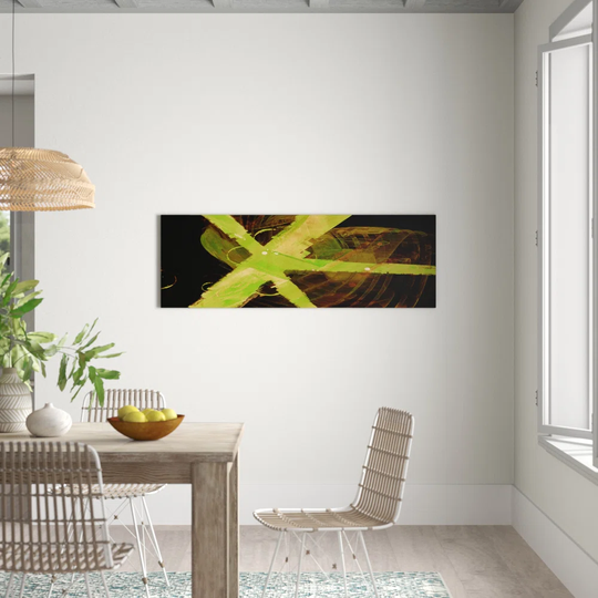 Enigma Panorama Abstract 756 Graphic Art Print on Canvas