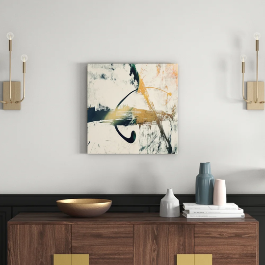 Enigma Abstract 991 Graphic Art Print on Canvas