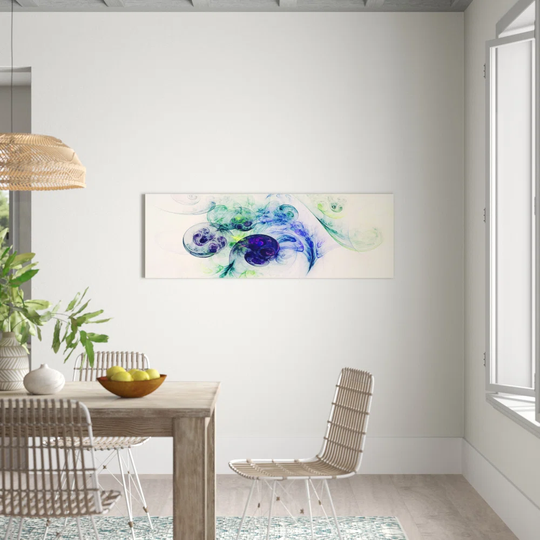 Enigma Panorama Abstract 319 Graphic Art Print on Canvas