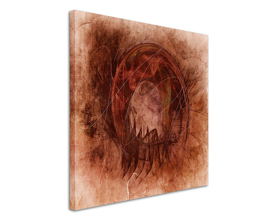 Enigma Abstract 1361 Graphic Art Print on Canvas