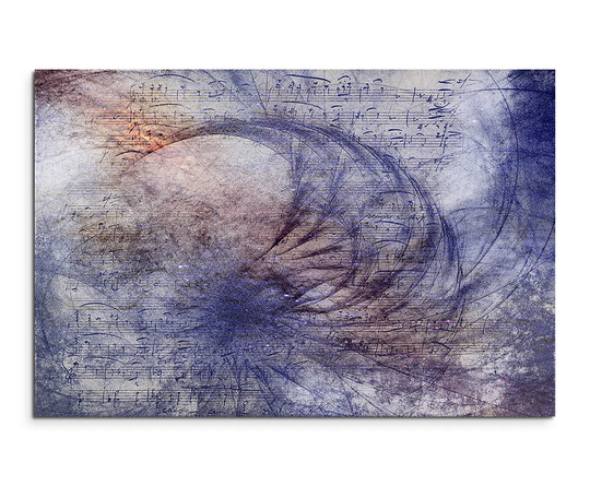 Enigma 1027 Abstract Graphic Art Print on Canvas