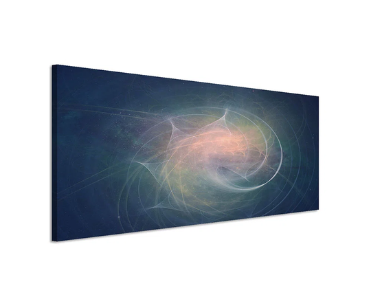 Enigma Panorama Abstract 1118 Graphic Art Print on Canvas