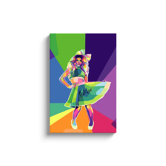 Rupauls Drag Race | Shangela Professional Wpap Style Wall Canvas Wrap