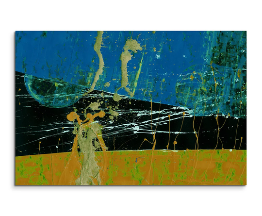 Enigma 662 Abstract Graphic Art Print on Canvas