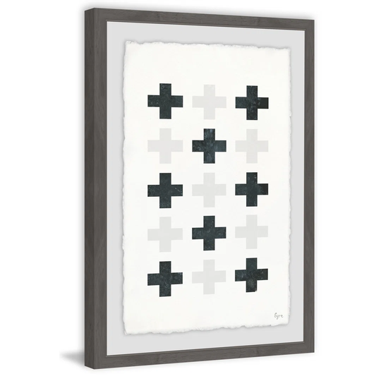 Positive Ions II by Eyre Tarney - Picture Frame Graphic Art Print on Paper