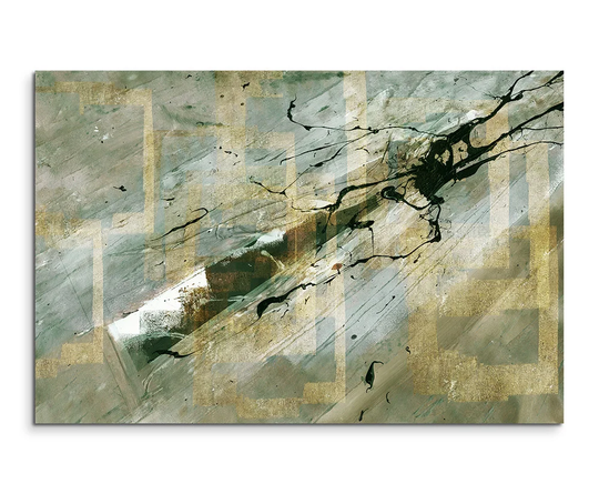 Enigma Abstract 557 Graphic Art Print on Canvas