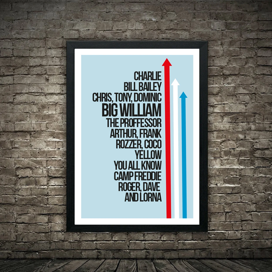 The Italian Job Film Quote Blue -/Print Movie Quotes Michael Caine Wall Art Home Decor