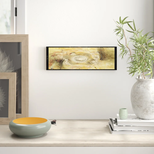 Enigma Panorama Abstract 441 Graphic Art Print on Canvas