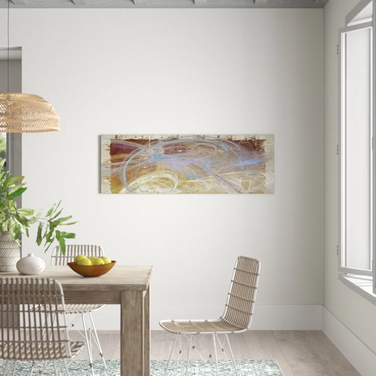 Enigma Panorama Abstract 1082 Graphic Art Print on Canvas