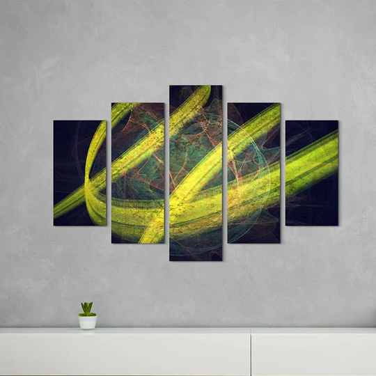 Enigma Abstract 1444 Graphic Art Print Multi-Piece Image on Canvas