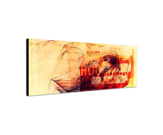 Enigma Panorama Abstract 226 Graphic Art Print on Canvas