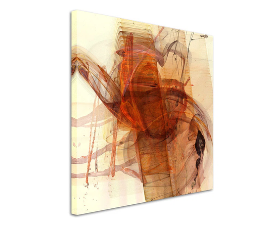 Abstract 790 Graphic Art Print on Wrapped Canvas