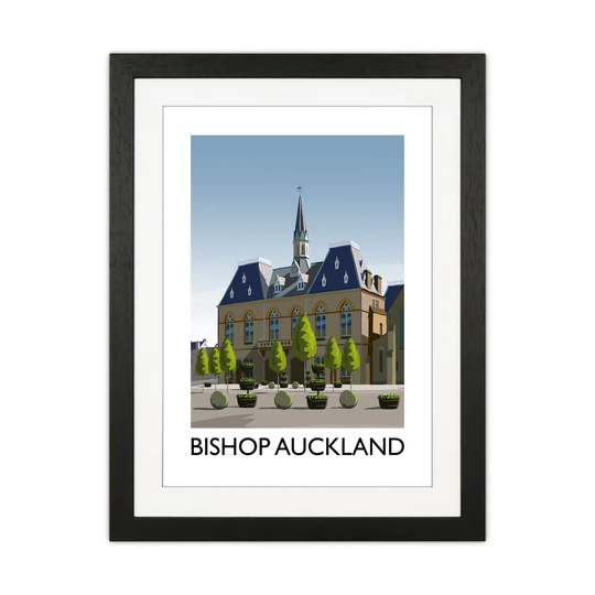 Bishop Auckland Portrait by Richard O'Neill - Graphic Art