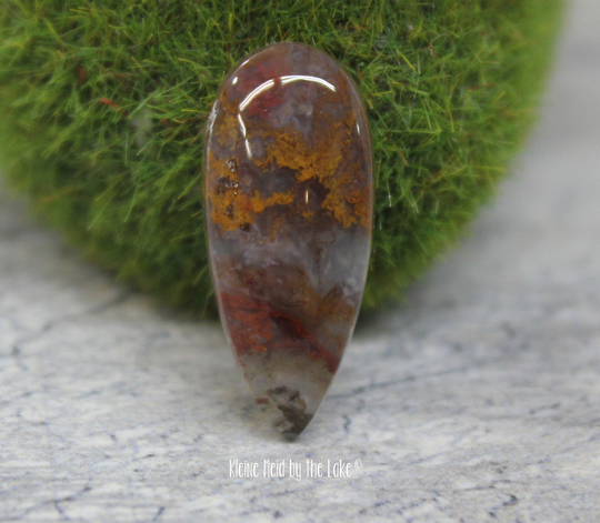 San Carlos Moss Agate Designer Cabochon For Handmade Jewelry
